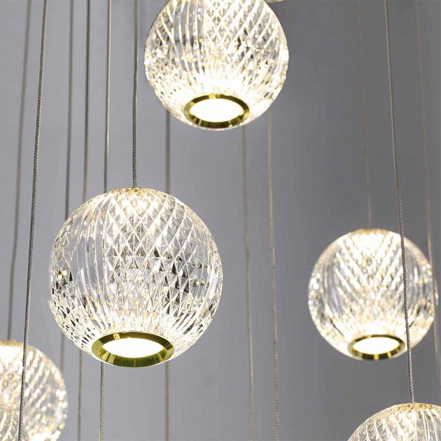 Подвесная светодиодная люстра Odeon Light Crystal 5008/120L изображение 5 Подвесная светодиодная люстра Odeon Light Crystal 5008/120L Фото № 5