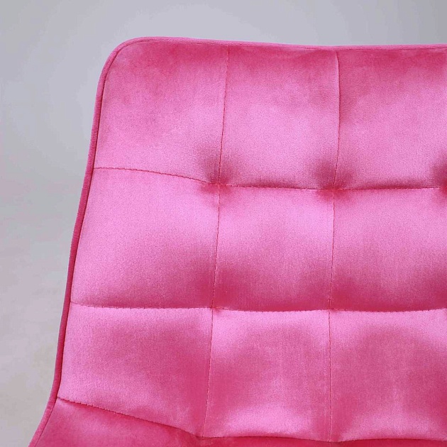 Поворотное кресло AksHome Carolyn велюр, фуксия 91956 изображение 11 Поворотное кресло AksHome Carolyn велюр, фуксия 91956 Фото № 11