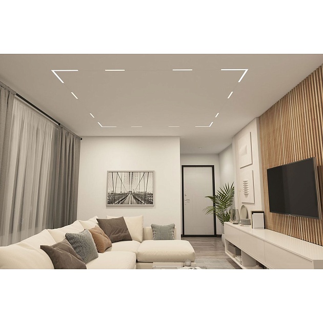 Трековый светодиодный светильник Denkirs Smart Linear DK8014-WH Фото № 5