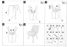 Кухонный стул Woodville Fox 11558 1