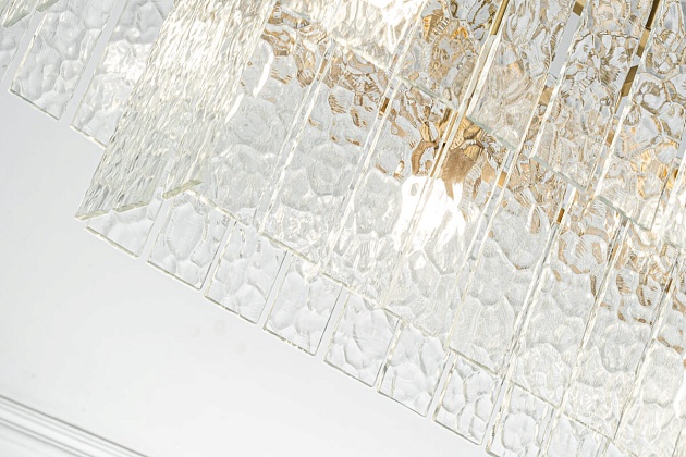 Подвесная люстра Belfast Harland 6308-10C BR CL изображение 2 Подвесная люстра Belfast Harland 6308-10C BR CL Фото № 2