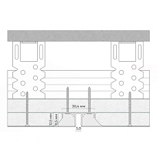 Разделительный профиль FerGipps УТ000002590 2