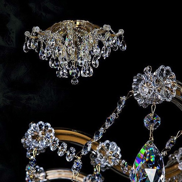 Потолочная люстра Artglass Maria Terezia 22 CE изображение 4 Потолочная люстра Artglass Maria Terezia 22 CE Фото № 4