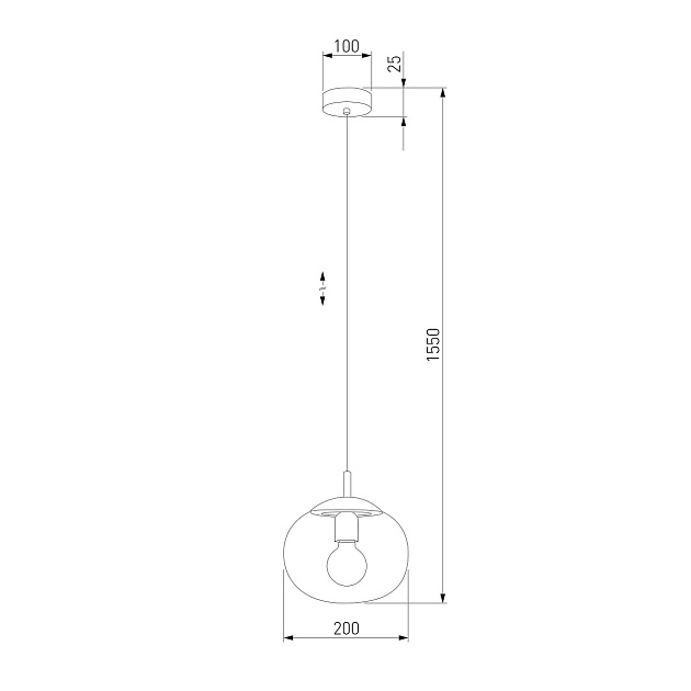 Подвесной светильник TK Lighting 5826 Vibe изображение 2 Подвесной светильник TK Lighting 5826 Vibe Фото № 2