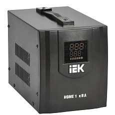 Стабилизатор напряжения серии HOME 1 кВА (СНР1-0-1) IEK IVS20-1-01000