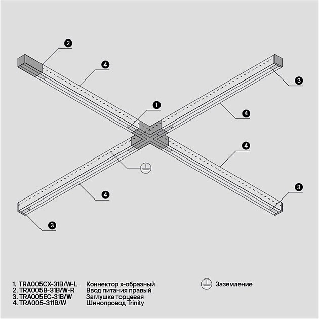 Заглушка Maytoni Technical Accessorises TRA005EC-31W Фото № 3