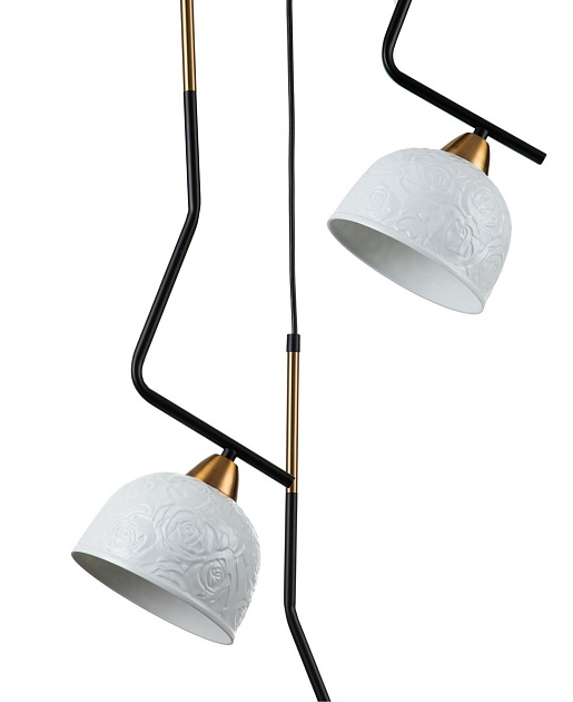 Подвесная люстра Indigo Attimo 10005/3P Black V000155 Фото № 4