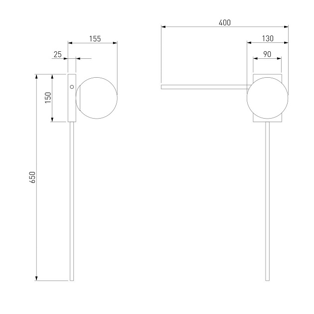 Настенный светильник Eurosvet Fredo 40034/1 белый изображение 2 Настенный светильник Eurosvet Fredo 40034/1 белый Фото № 2