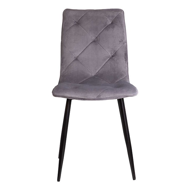 Кухонный стул AksHome Mira светло-серый, велюр 67049 изображение 3 Кухонный стул AksHome Mira светло-серый, велюр 67049 Фото № 3