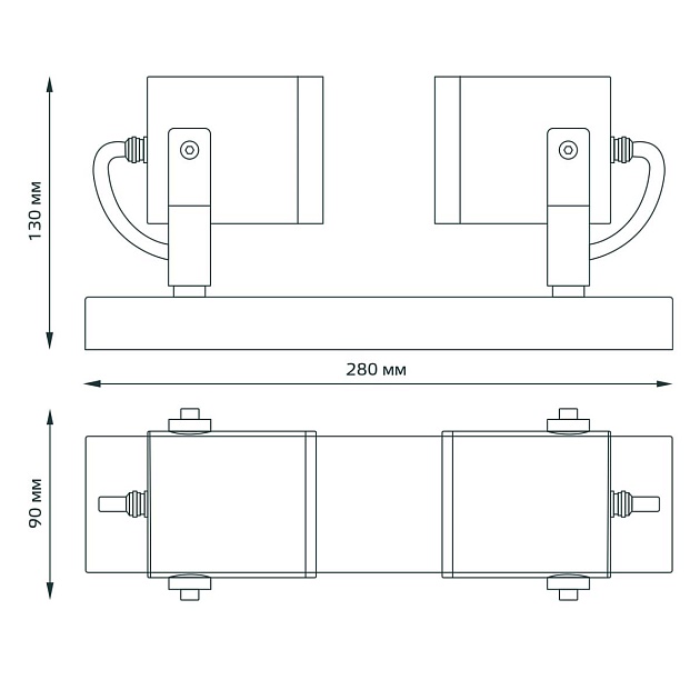 Уличный настенный светильник Gauss Sonata GD153 Фото № 2