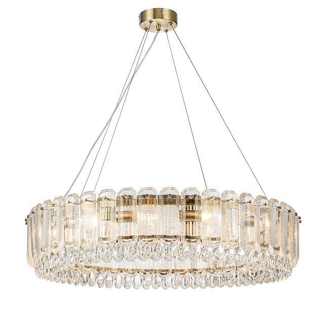 Подвесная люстра Indigo Brilliante 12039/12P Brass V000426 Фото № 4