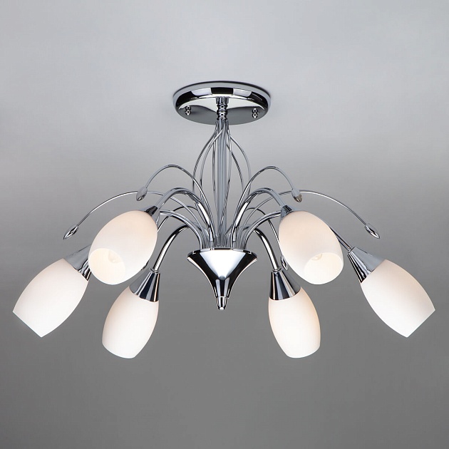 Потолочная люстра Eurosvet 22080/6 хром Фото № 1