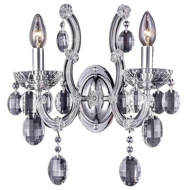 Бра Crystal Lux Hollywood AP2 Chrome изображение 1 Бра Crystal Lux Hollywood AP2 Chrome Фото № 1
