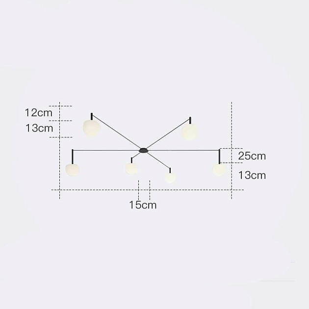 Потолочная люстра Imperium Loft Rangel 213693-26 изображение 2 Потолочная люстра Imperium Loft Rangel 213693-26 Фото № 2