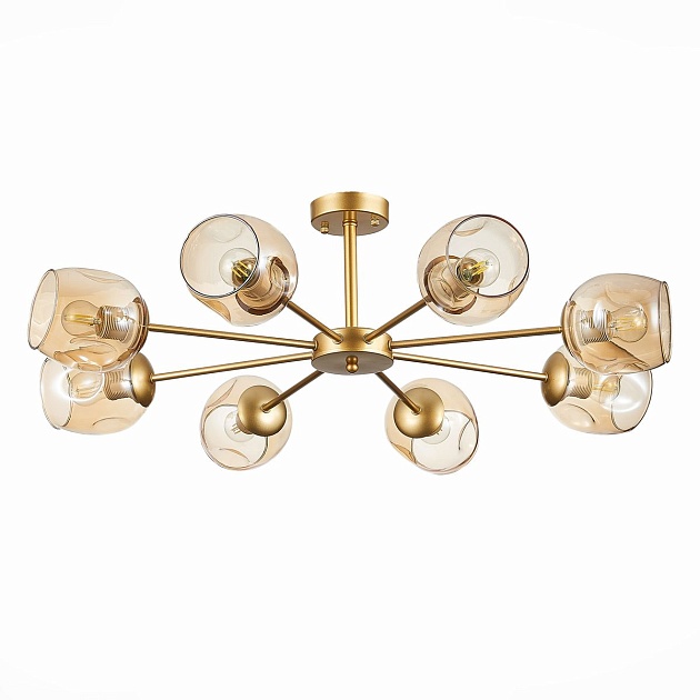 Потолочная люстра Evoluce Pallo SLE155412-08 изображение 1 Потолочная люстра Evoluce Pallo SLE155412-08 Фото № 1