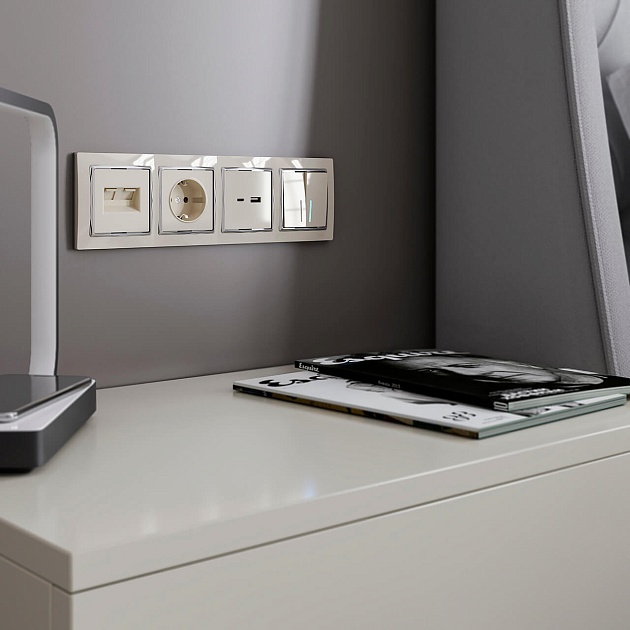 Розетка с заземлением Werkel слоновая кость W1171003 4690389155741 изображение 5 Розетка с заземлением Werkel слоновая кость W1171003 4690389155741 Фото № 5