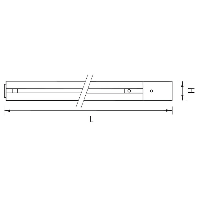Шинопровод встраиваемый однофазный Lightstar Barra 501035 Фото № 2