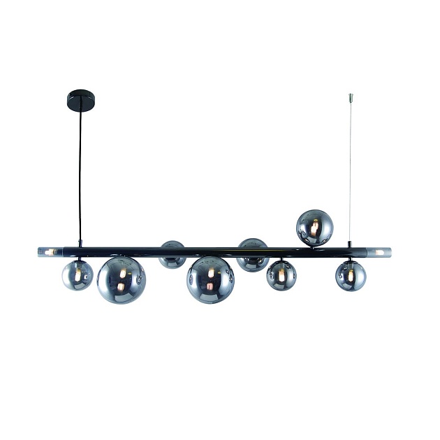 Подвесная люстра Indigo Canto 11026/10PL Black V000241 Фото № 1