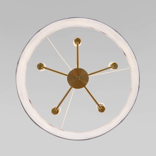 Подвесная люстра Eurosvet Brume 60174/5 латунь a069024 Фото № 2