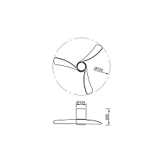 Люстра-вентилятор Mantra NEMO XS 9054 1