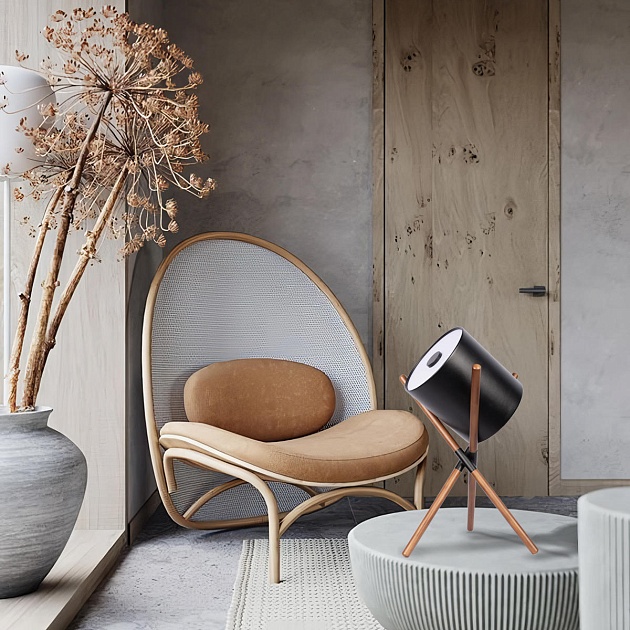 Настольная лампа Loft IT Bobbin 10245T Black Фото № 5