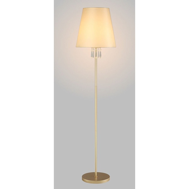 Торшер Crystal Lux Renata PT1 Gold изображение 4 Торшер Crystal Lux Renata PT1 Gold Фото № 4