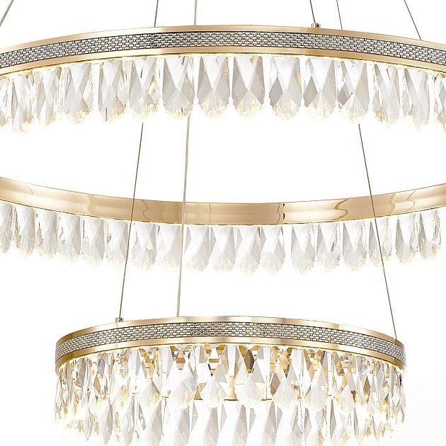 Подвесная светодиодная люстра Favourite Palatium 4207-12P изображение 5 Подвесная светодиодная люстра Favourite Palatium 4207-12P Фото № 5