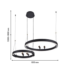 Подвесная светодиодная люстра F-Promo Slinga 4474-2P 1