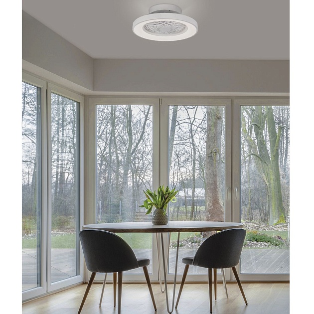 Потолочная светодиодная люстра-вентилятор Mantra Tibet 7804 Фото № 4