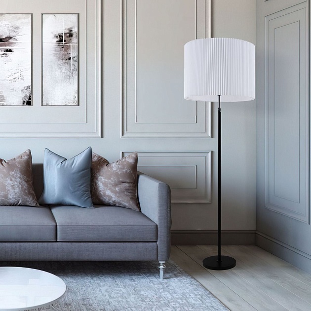 Торшер Eurosvet Notturno 01163/1 черный изображение 5 Торшер Eurosvet Notturno 01163/1 черный Фото № 5