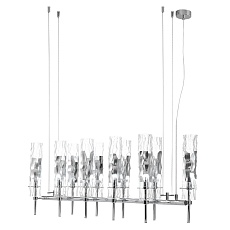 Подвесная люстра Crystal Lux Primavera SP10 Chrome 3