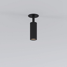 Встраиваемый светодиодный спот Elektrostandard Diffe 25039/Led черный a058218 1