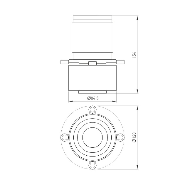Насадка кадрирующая Arlight LGD-Croplens-R85 046747 изображение 2 Насадка кадрирующая Arlight LGD-Croplens-R85 046747 Фото № 2