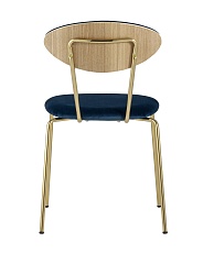 Кухонный стул Stool Group Ники синий 139014 BLUE FUT-40 4