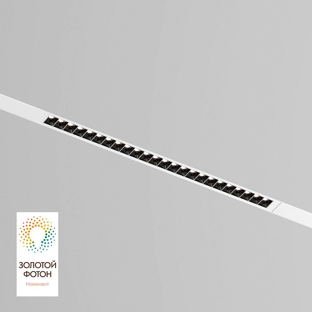 Трековый светодиодный светильник Denkirs Smart Grill DK8002-WB Фото № 1