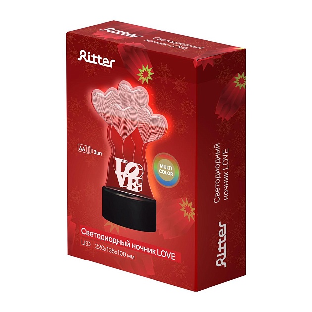 Светильник-ночник Ritter Love 29250 0 Фото № 2