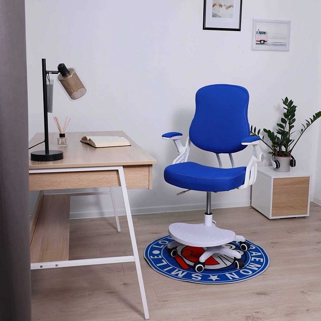 Детское кресло AksHome Swan синий, ткань 75254 изображение 20 Детское кресло AksHome Swan синий, ткань 75254 Фото № 20