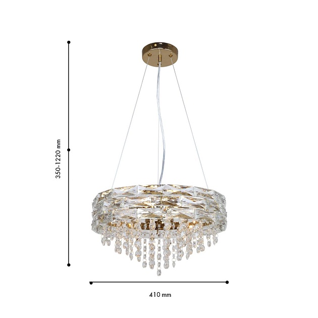 Подвесная люстра F-Promo Icicle 4251-6P изображение 2 Подвесная люстра F-Promo Icicle 4251-6P Фото № 2