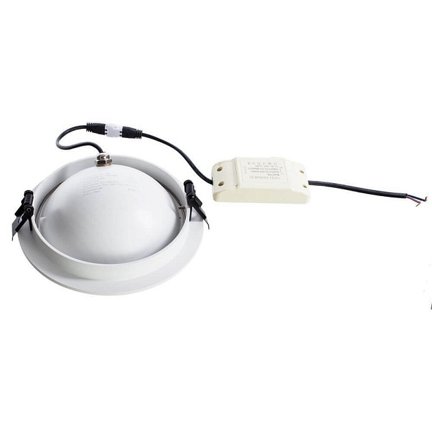 Встраиваемый светодиодный светильник Arte Lamp Studio A3015PL-1WH изображение 2 Встраиваемый светодиодный светильник Arte Lamp Studio A3015PL-1WH Фото № 2