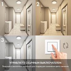 Потолочный светодиодный светильник Denkirs DK6516-WH/1 2