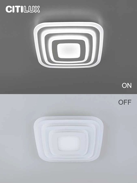 Потолочный светодиодный светильник Citilux Триест CL737A080E изображение 8 Потолочный светодиодный светильник Citilux Триест CL737A080E Фото № 8