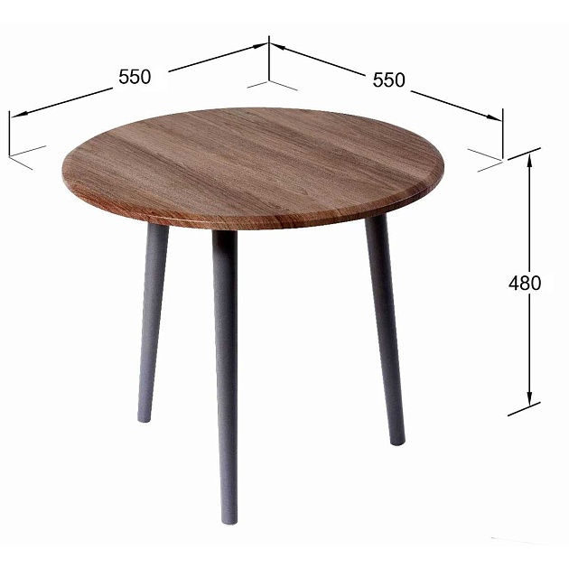 Журнальный стол Мебелик Манхэттен 000573 Фото № 3