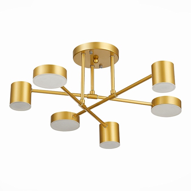 Потолочная светодиодная люстра Evoluce Nobel SLE201022-06 Фото № 1