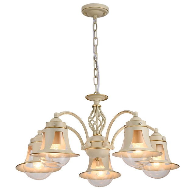 Подвесная люстра Arte Lamp A7022LM-5WG Фото № 1