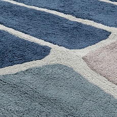 Ковер Tkano из хлопка с рисунком Tea plantation серого цвета из коллекции Terra, 160х230 см TK22-DR0011 4