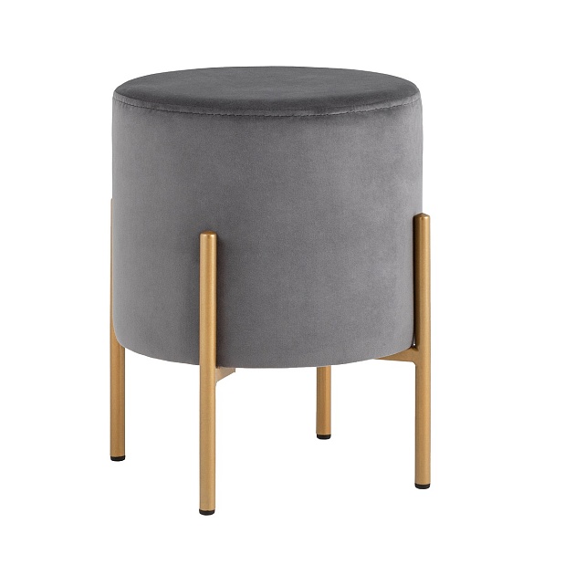 Пуф Stool Group Кейси велюр серый vd-keysi-b27 изображение 1 Пуф Stool Group Кейси велюр серый vd-keysi-b27 Фото № 1