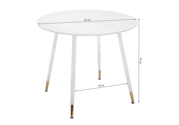 Кухонный стол Woodville Bianka 11629 изображение 3 Кухонный стол Woodville Bianka 11629 Фото № 3