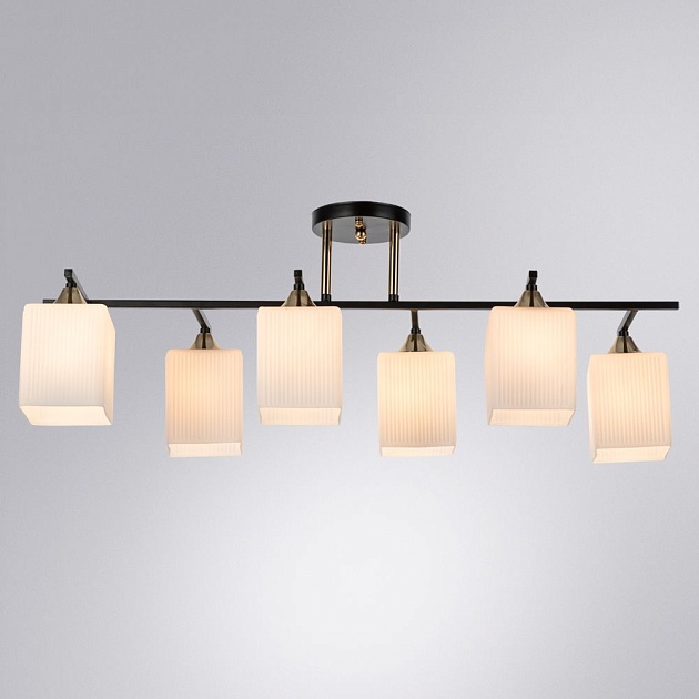 Потолочная люстра Arte Lamp Merope A4071PL-6BK изображение 2 Потолочная люстра Arte Lamp Merope A4071PL-6BK Фото № 2