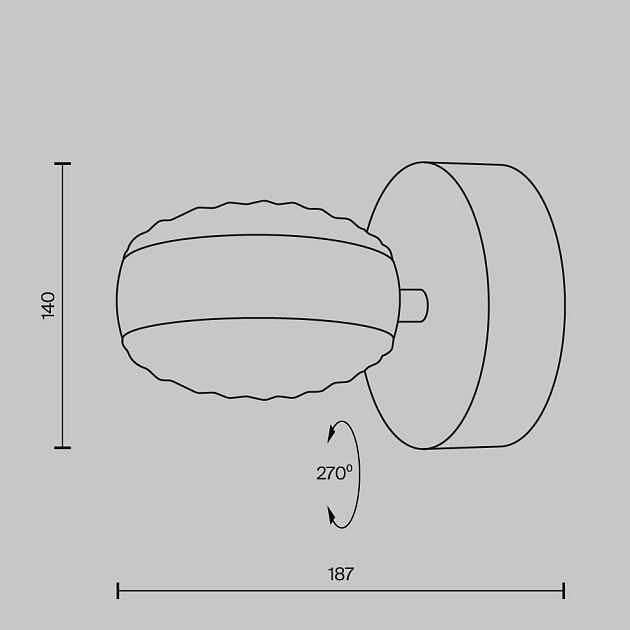 Бра Maytoni Mind MOD299WL-L10BS3K Фото № 9
