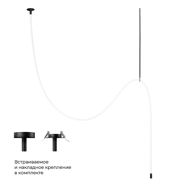 Потолочный светильник LOFT IT Thread 10388C Black изображение 2 Потолочный светильник LOFT IT Thread 10388C Black Фото № 2